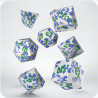 Dados Full Art Porcelain Dice Set  | Accesorios | Gameria