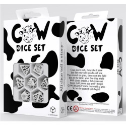 Dados Cow Dice Set: MOOzilla | Accesorios | Gameria