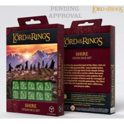 Set de Dados The Lord of the Rings 10xD6 Q-Workshop | Accesorios | Gameria