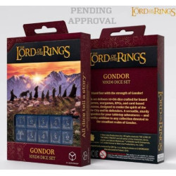 Set de Dados The Lord of the Rings 10xD6 Q-Workshop | Accesorios | Gameria