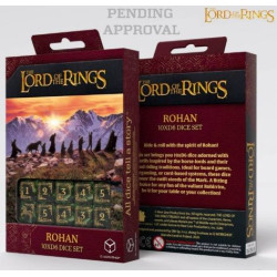 Set de Dados The Lord of the Rings 10xD6 Q-Workshop | Accesorios | Gameria