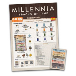 Millennia Tracks of Time Paquete de Idioma (Castellano) | Juegos de Mesa | Gameria