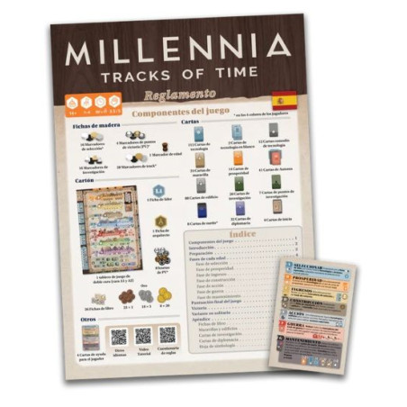 Millennia Tracks of Time Paquete de Idioma (Castellano)
