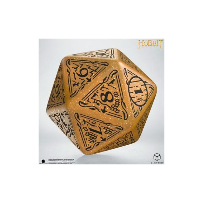 Dados The Hobbit Spindown D20 - Solaris TCG Jumbo Die | Accesorios | Gameria