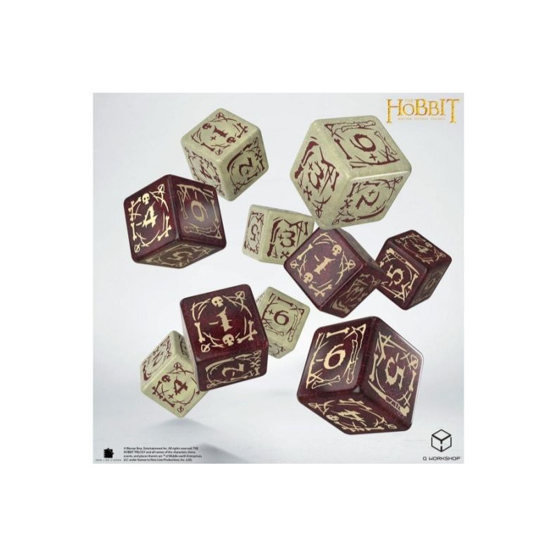 Dados The Hobbit TCG 10x D6 - Goblins  | Accesorios | Gameria