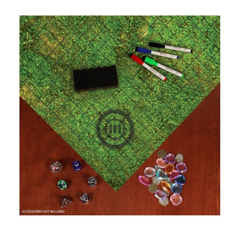 Enhance Tabletop RPG Grid Mat Campaign Kit  (Grassland) | Accesorios | Gameria