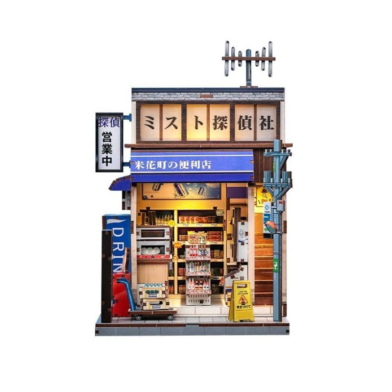 Maqueta Sujeta Libros Kit Miniature House Beika-cho Convenience Store 22 x 15 cm | Accesorios | Gameria