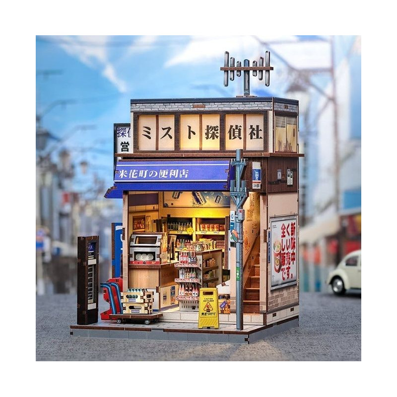 Maqueta Sujeta Libros Kit Miniature House Beika-cho Convenience Store 22 x 15 cm | Accesorios | Gameria