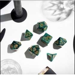 Set de Dados Jumbo Cats Dice: Merlín - Q Workshop | Accesorios | Gameria