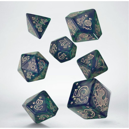 Set de Dados Jumbo Cats Dice: Whiskers - Q Workshop