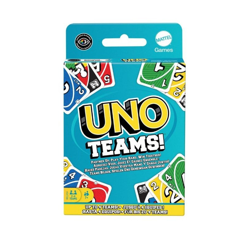 UNO Teams Juego de Cartas | Juegos de Mesa | Gameria