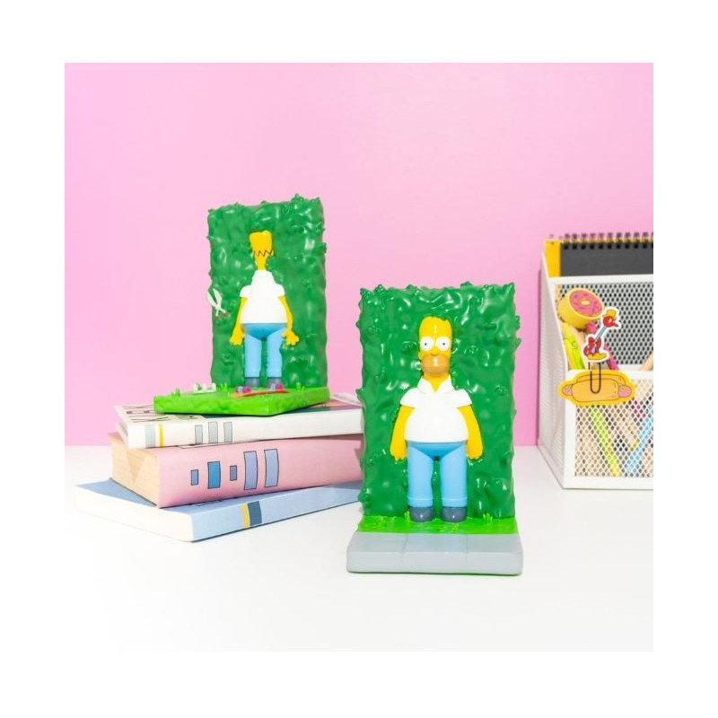 Sujeta Libros Los Simpson Homer en el Arbusto 17 cm | Accesorios | Gameria