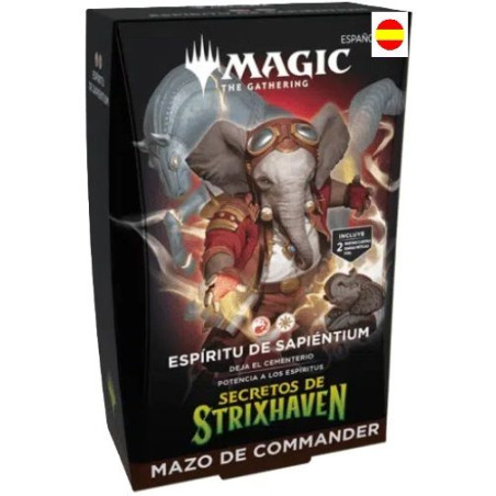 Mtg Commander Secrets of Strixhaven Espíritu de Sapiéntium