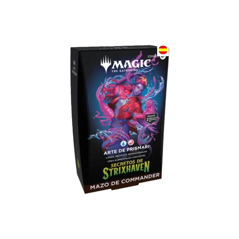 Mtg Commander Secrets of Strixhaven Arte de Prismari | Juegos de Cartas | Gameria