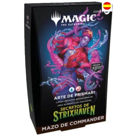 Mtg Commander Secrets of Strixhaven Arte de Prismari