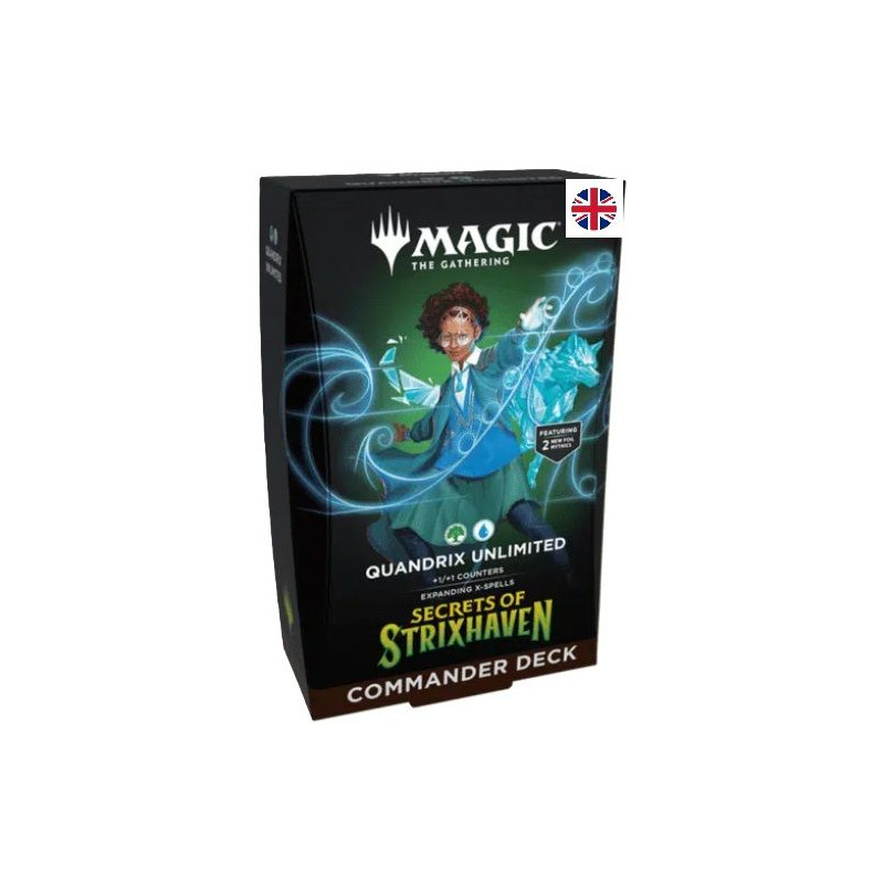 Mtg Commander Secrets of Strixhaven Quandrix Unlimited (Inglés) | Juegos de Cartas | Gameria