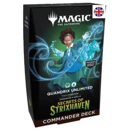 Mtg Commander Secrets of Strixhaven Quandrix Unlimited (Inglés)