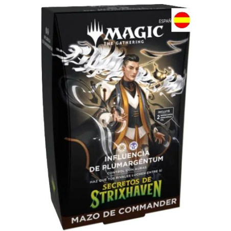 Mtg Commander Secrets of Strixhaven Influencia de Plumargéntum