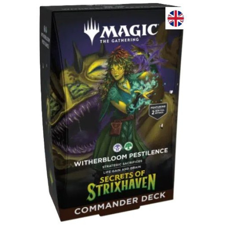 Mtg Commander Secrets of Strixhaven Witherbloom Pestilence (Inglés)