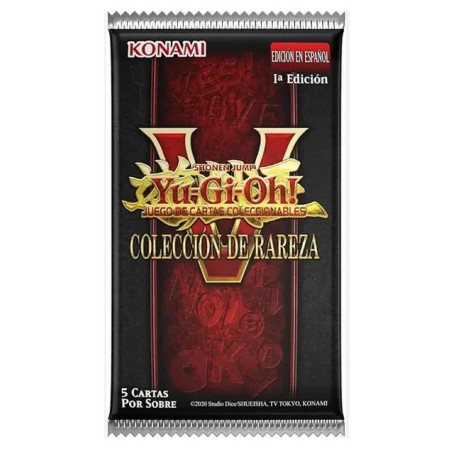 Tcg Yugioh Rarity Collection V Sobre (Castellano)