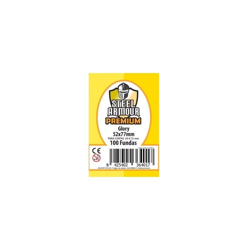 Fundas Steel Armour Glory Premium 52X77 Mm | Accesorios | Gameria