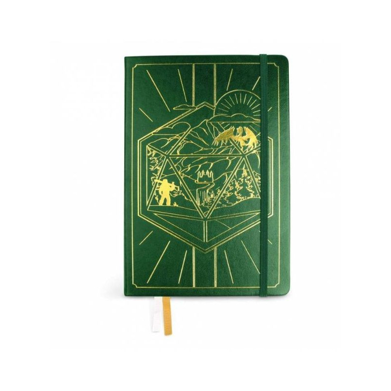 Cuaderno Dungeons & Dragons Rpg 5e Journal Green | Rol | Gameria