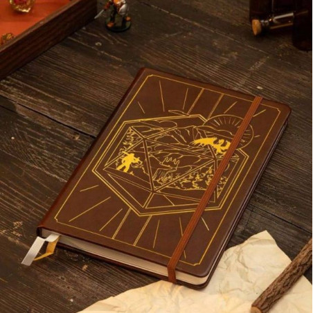 Cuaderno Dungeons & Dragons Rpg 5e Journal Brown