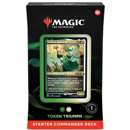 Mtg Commander Starter Deck Token Triumph (Inglés)