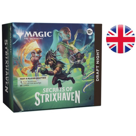 Mtg Secrets of Strixhaven Draft Night (Inglés)