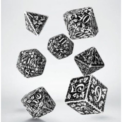 Dados Q Workshop Forest White and Black | Accesorios | Gameria