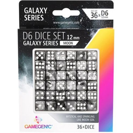 Set de Dados Gamegenic D6 12mm (36 unidades)
