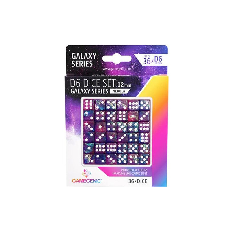 Dados Chessex Black Purple Gold | Accesorios | Gameria