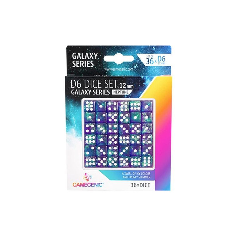 Dados Chessex Black Purple Gold | Accesorios | Gameria