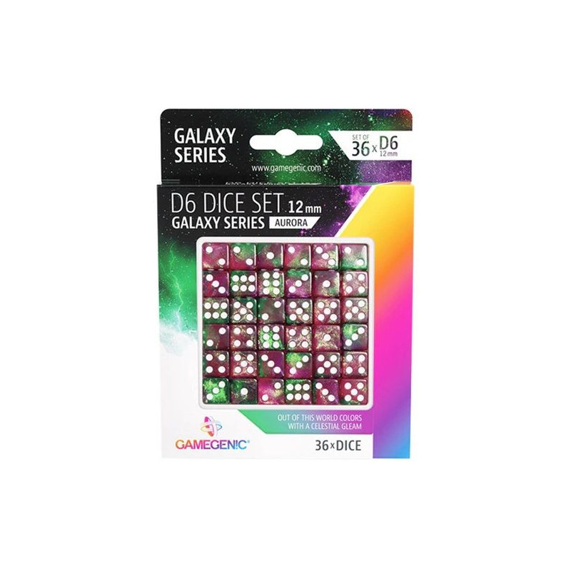 Dados Chessex Black Purple Gold | Accesorios | Gameria