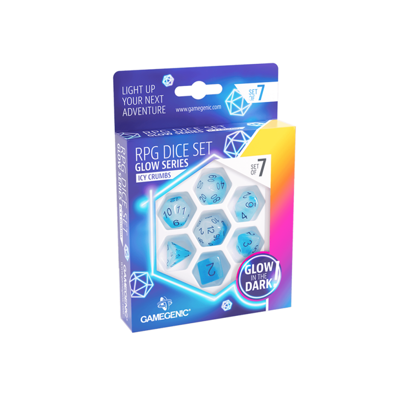 Dados Chessex Black Purple Gold | Accesorios | Gameria
