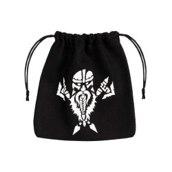 Bolsa Dados Dwarven Beige/Negro Q Workshop | Accesorios | Gameria