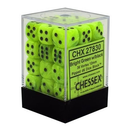 Dados Chessex Signature 12mm D6 (36 Unidades)