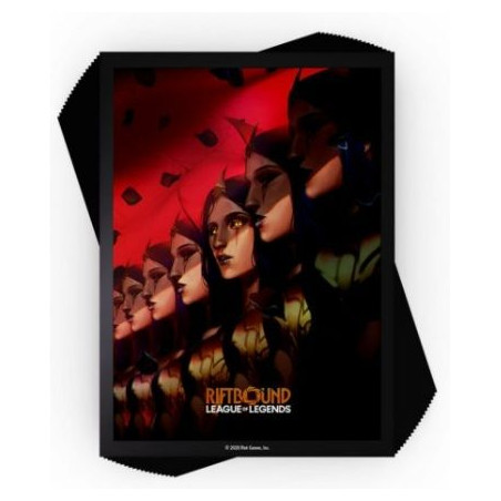 Fundas Riftbound Art Sleeves Leblanc Deceiver 100 unidades