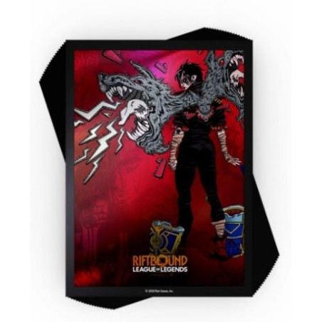 Fundas Riftbound Art Sleeves VI Piltover Enforcer 100 unidades