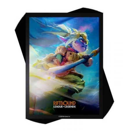 Fundas Riftbound Art Sleeves Poppy Keeper of the Hammer 100 unidades