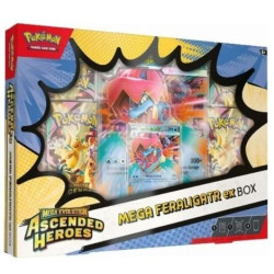 Pokémon Jcc Megaevolution Ascended Heroes Mega Meganium/Emboar/Feraligatr Ex Box | Juegos de Cartas | Gameria