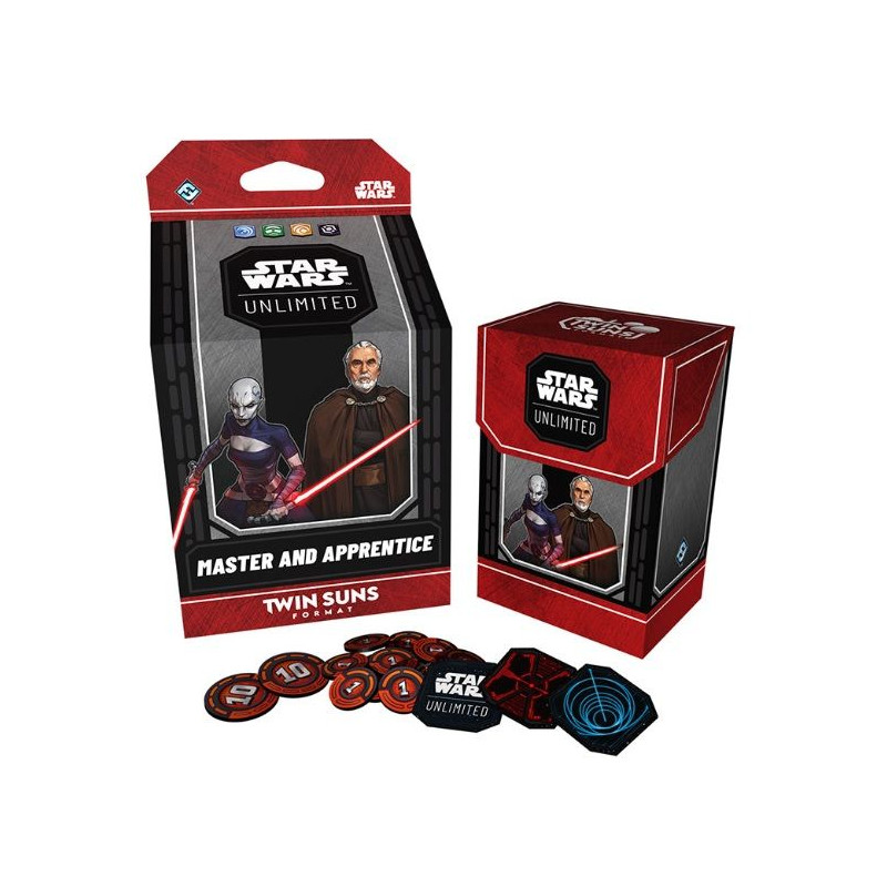 Star Wars Unlimited Mazo Twin Suns 2026 Master and Apprentice (Inglés) | Juegos de Cartas | Gameria