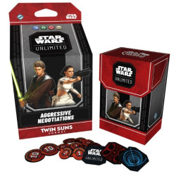 Star Wars Unlimited Mazo Twin Suns 2026 Aggressive Negotiations (Inglés) | Juegos de Cartas | Gameria