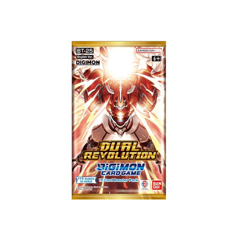 Digimon Card Game Dual Revolution BT-25 Sobre | Juegos de Cartas | Ga