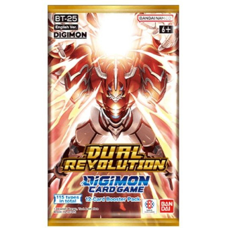 Digimon Card Game Dual Revolution BT-25 Sobre