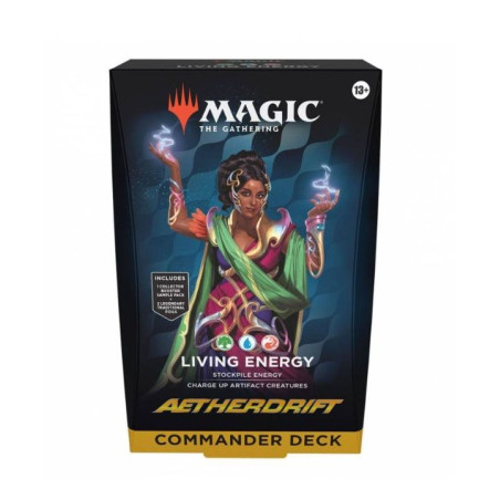 Mtg Commander Aetherdrift Living Energy (Inglés)
