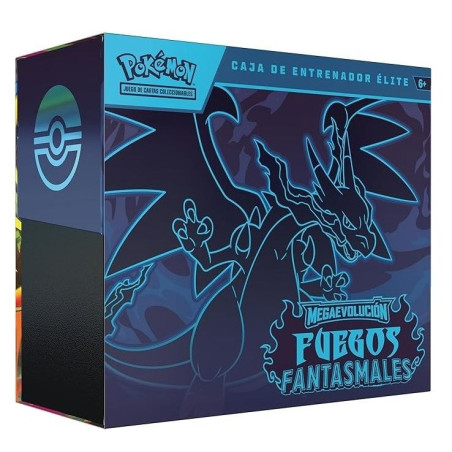 Pokémon Jcc Mega Evolución Fuegos Fantasmales Elite Trainer (Castellano)