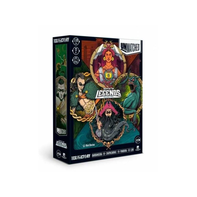 Unmatched Battle of Legends Volumen 3 | Juegos de Mesa | Gameria