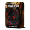 Dados Fanroll Dragon Storm Sharp Edge Silicone Black Dragon Scales (7)