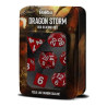 Dados Fanroll Dragon Storm Sharp Edge Silicone Red Dragon Scales (7)